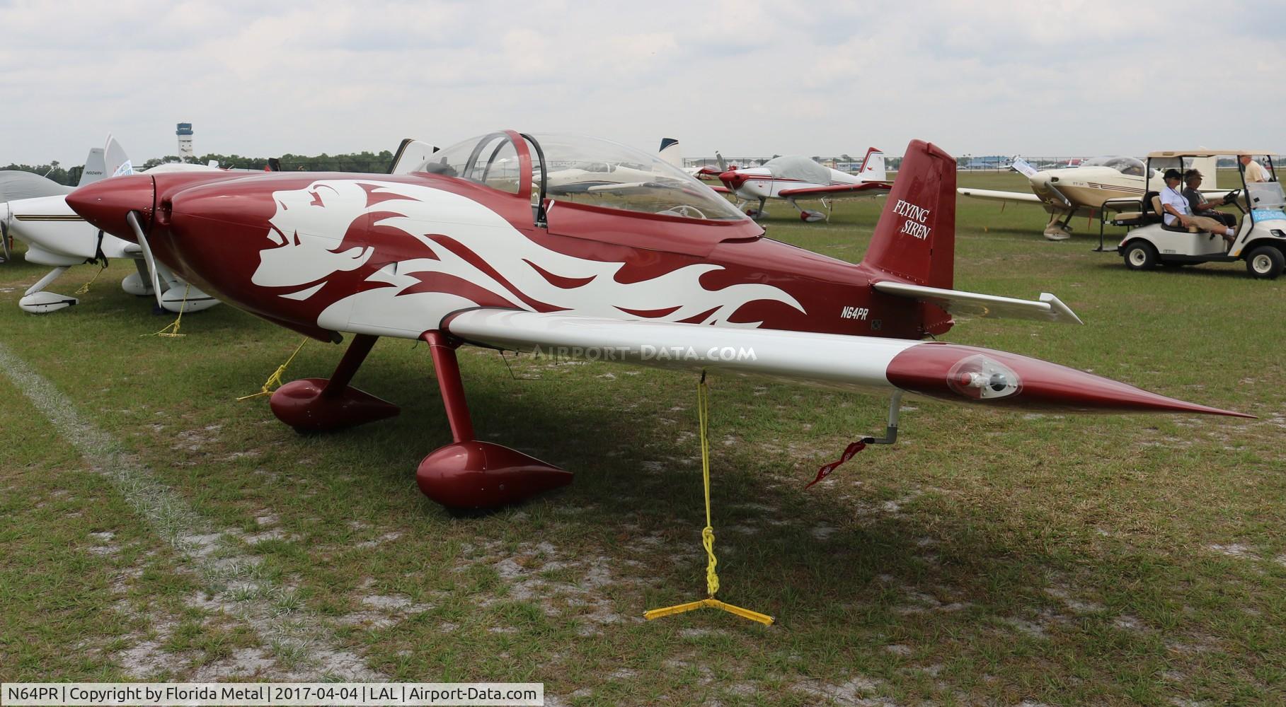 N64PR, 2007 Van's RV-8 C/N 82263, Vans Rv-8