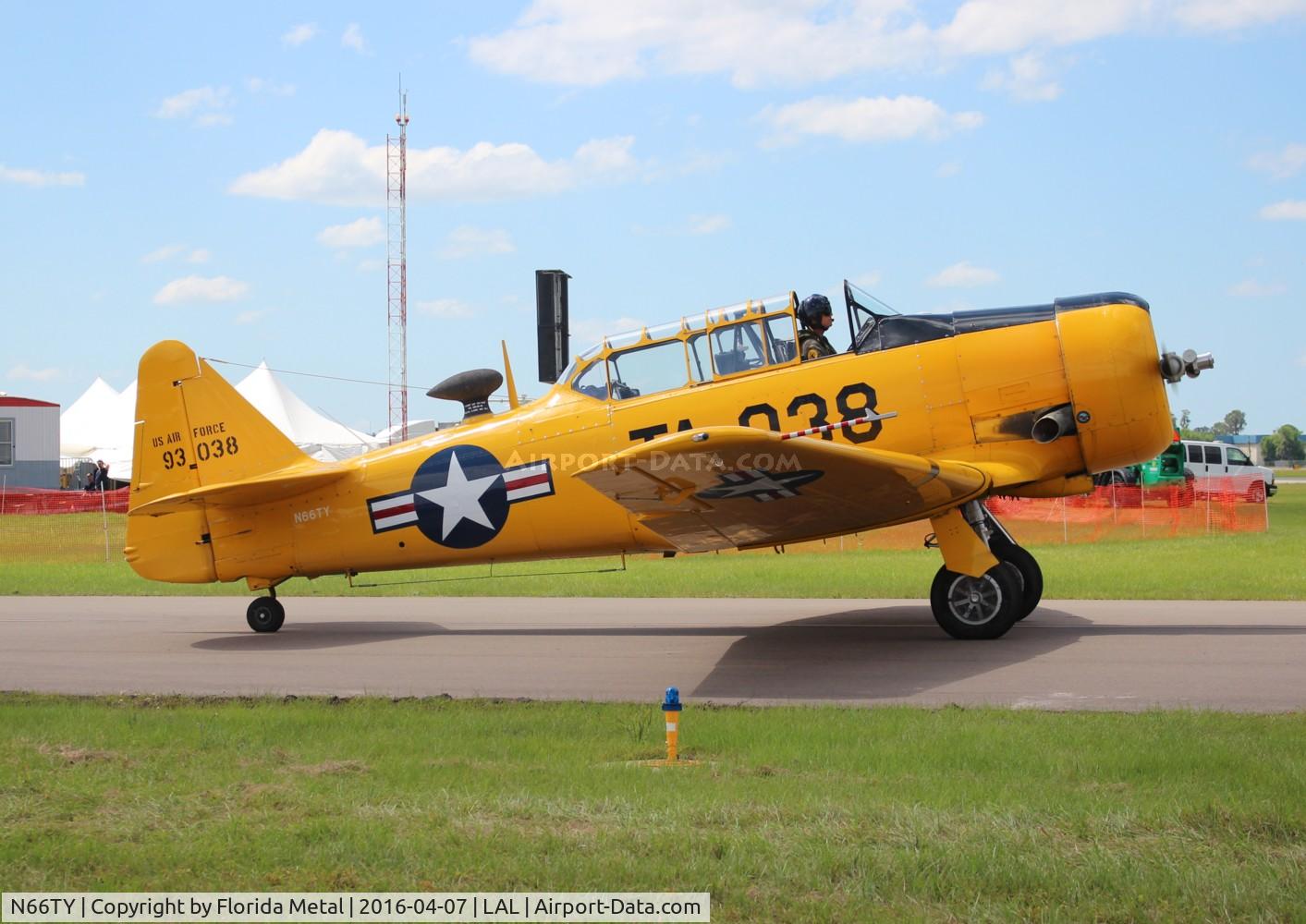 N66TY, North American T-6G Texan C/N 168-142, Texan