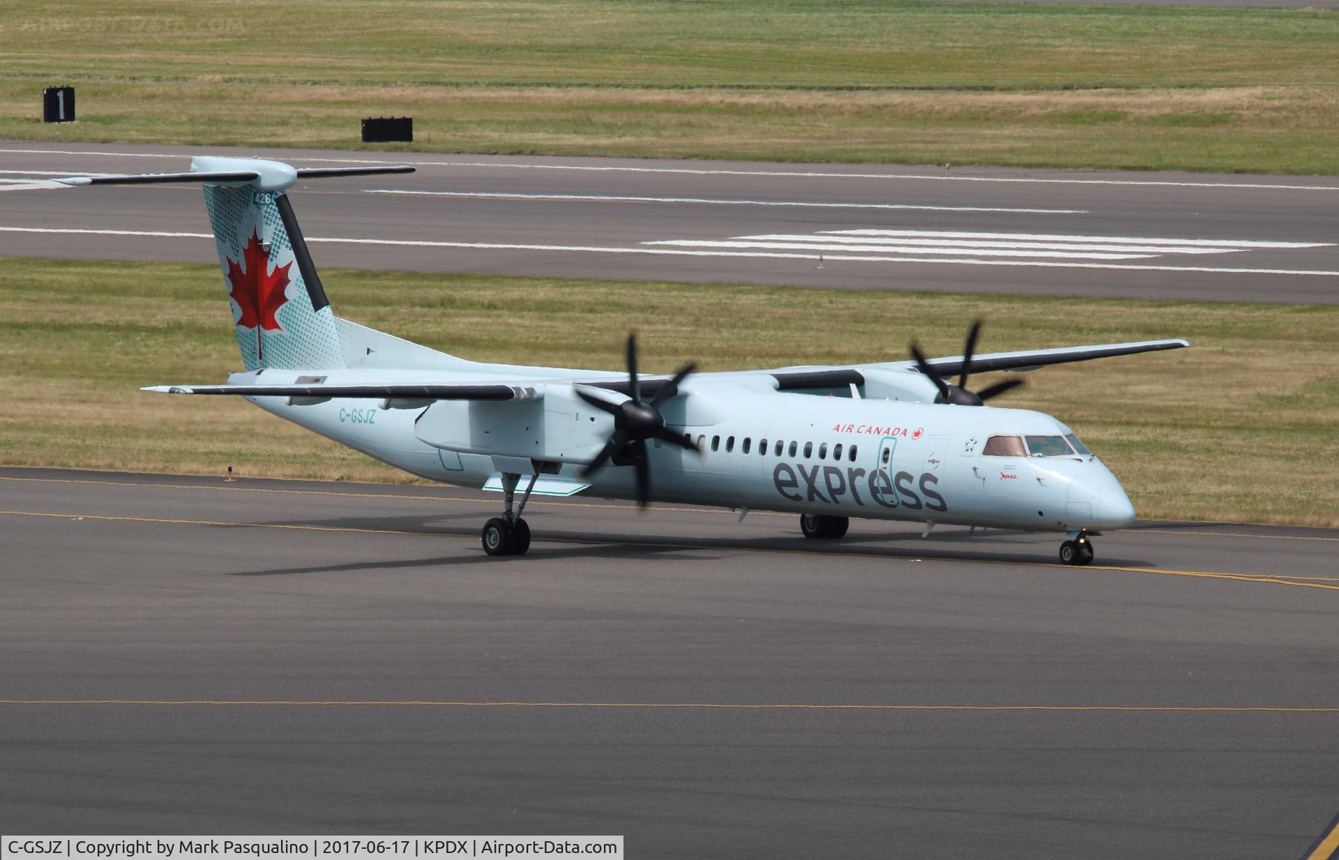 C-GSJZ, 2015 Bombardier DHC-8-402 Dash 8 C/N 4510, DHC-8-402