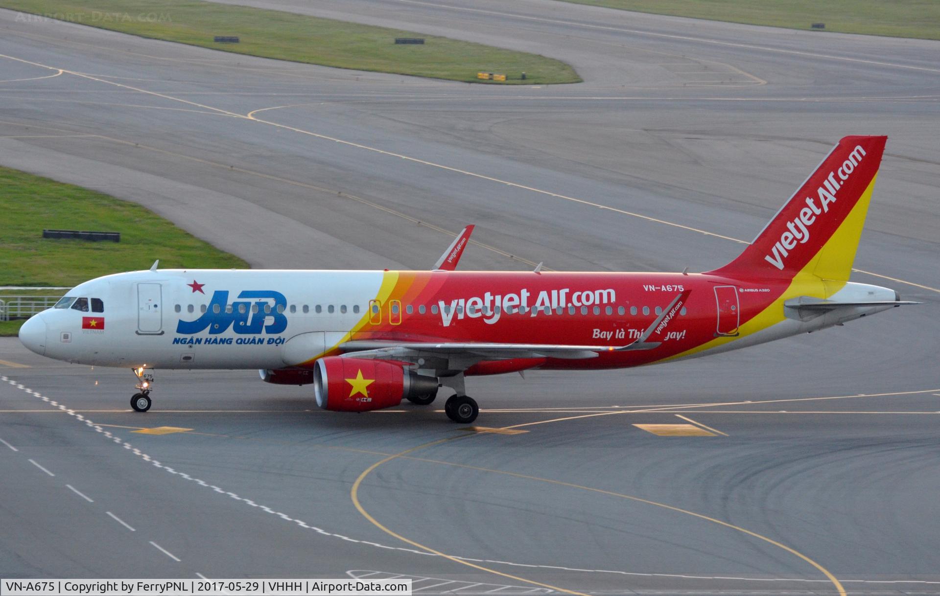 VN-A675, 2016 Airbus A320-214 C/N 7167, Vietjetair A320