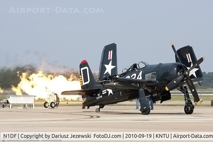 N1DF, 1948 Grumman F8F-2 (G58) Bearcat C/N D.1122, Grumman F8F-2 Bearcat CN 121748, NX1DF
