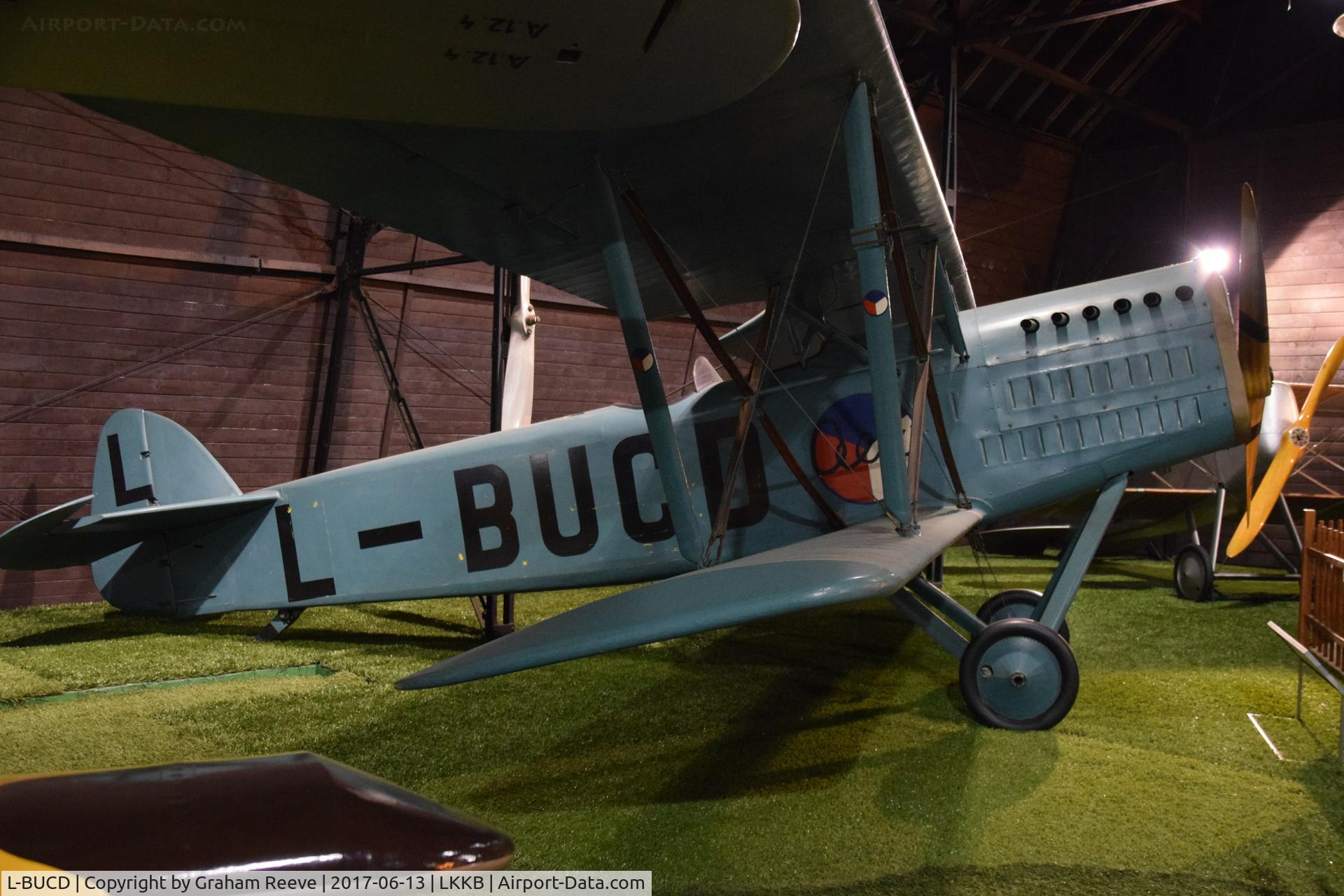 L-BUCD, 1925 Aero Ab-11 Replica C/N 17, On display at 