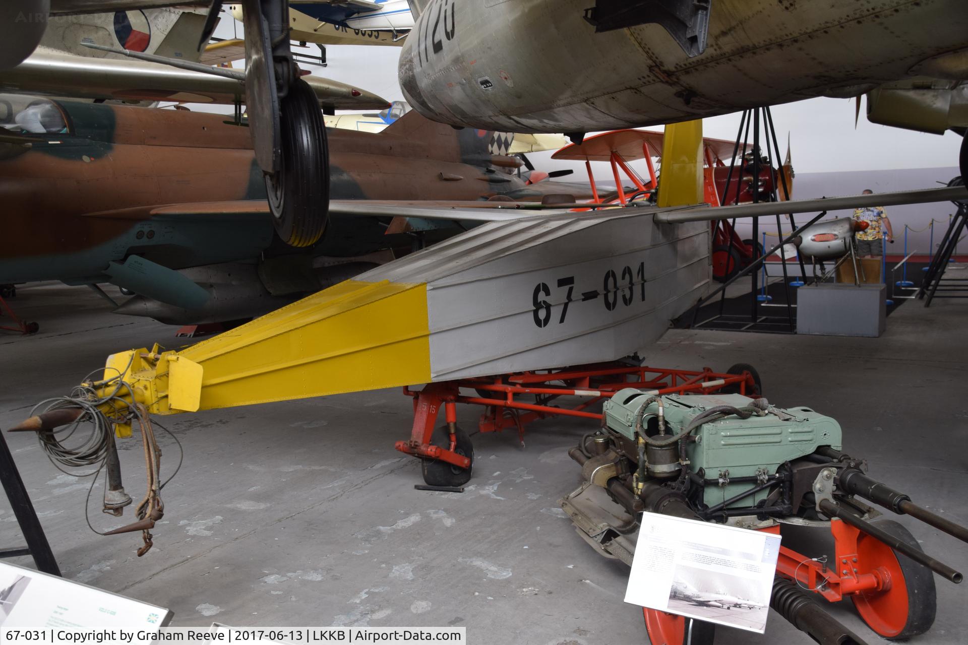 67-031, VZLU C-02B C/N Not found 67-031, On display at 