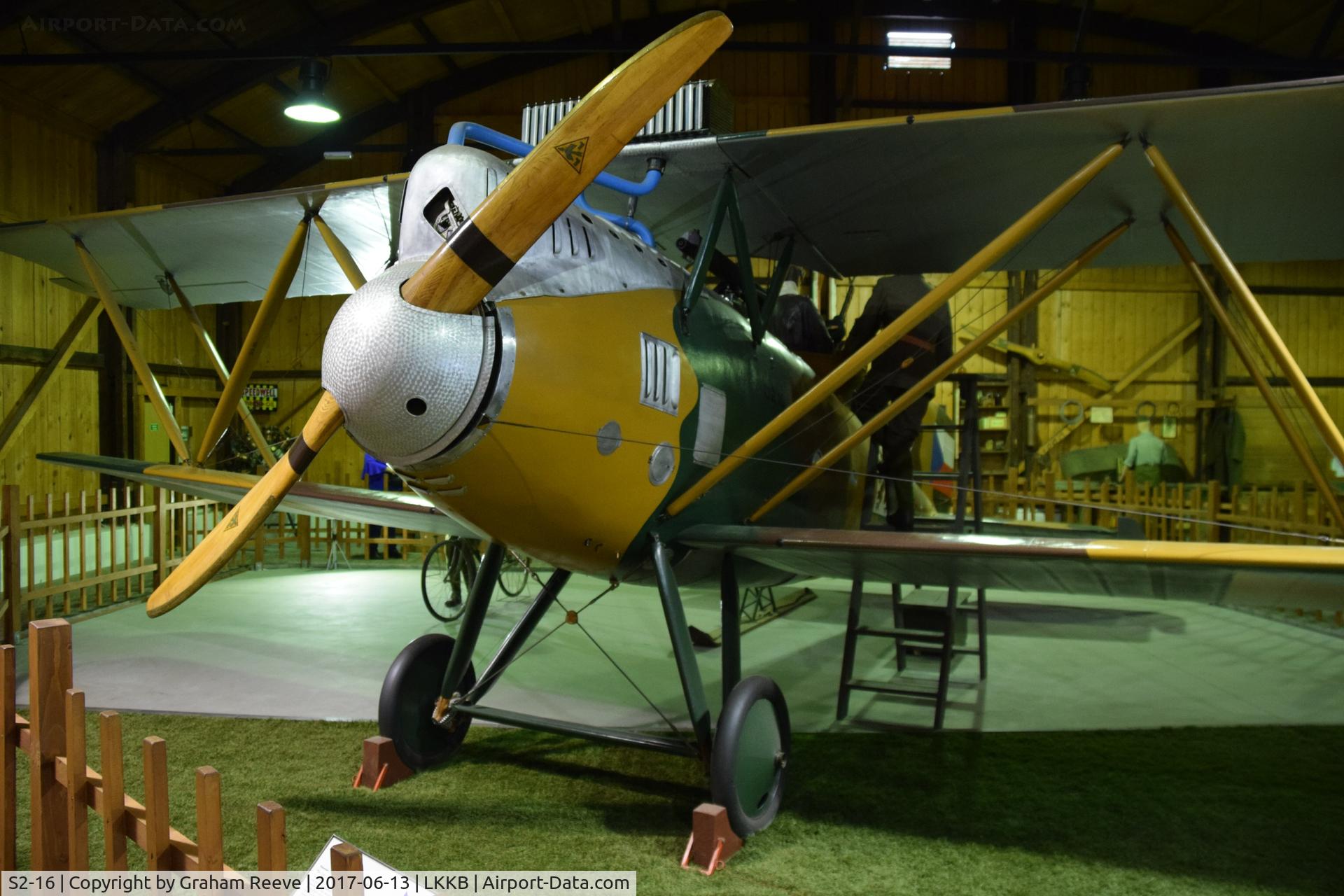 S2-16, Letov S-2 C/N 44, On display at 