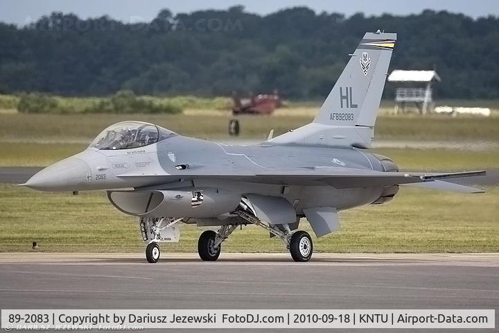 89-2083, General Dynamics F-16C Fighting Falcon C/N 1C-236, F-16CG Fighting Falcon 89-2083 HL from 4th FS 'Fightin' Fuujins' 388th FW Hill AFB, UT