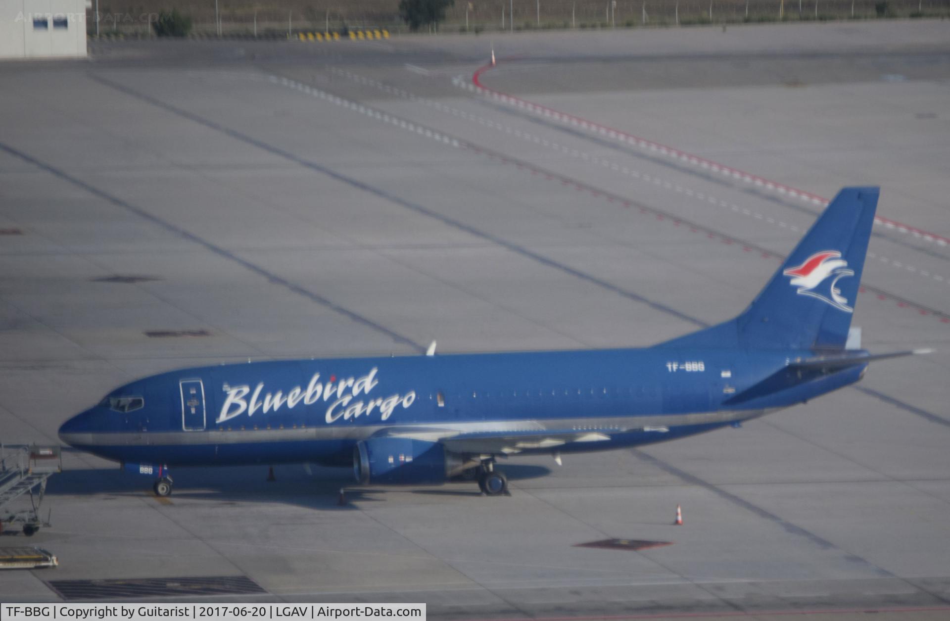TF-BBG, 1991 Boeing 737-36E(SF) C/N 25263, At Athens