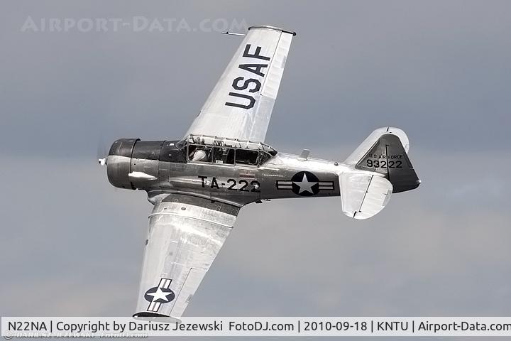 N22NA, 1946 North American T-6G Texan C/N 168-326, North American T-6G Texan CN 49-3222 - Bill Leff, N22NA