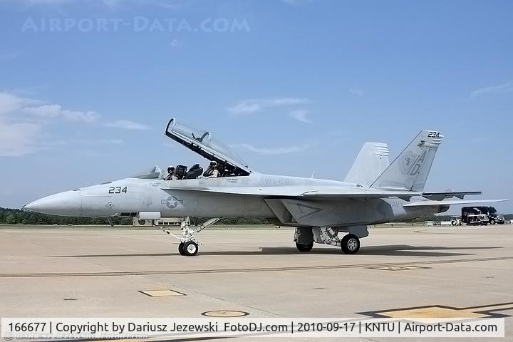 166677, Boeing F/A-18F Super Hornet C/N F155, FA-18F Super Hornet 166677 AD-234 from VFA-106 Gladiators NAS Oceana, VA