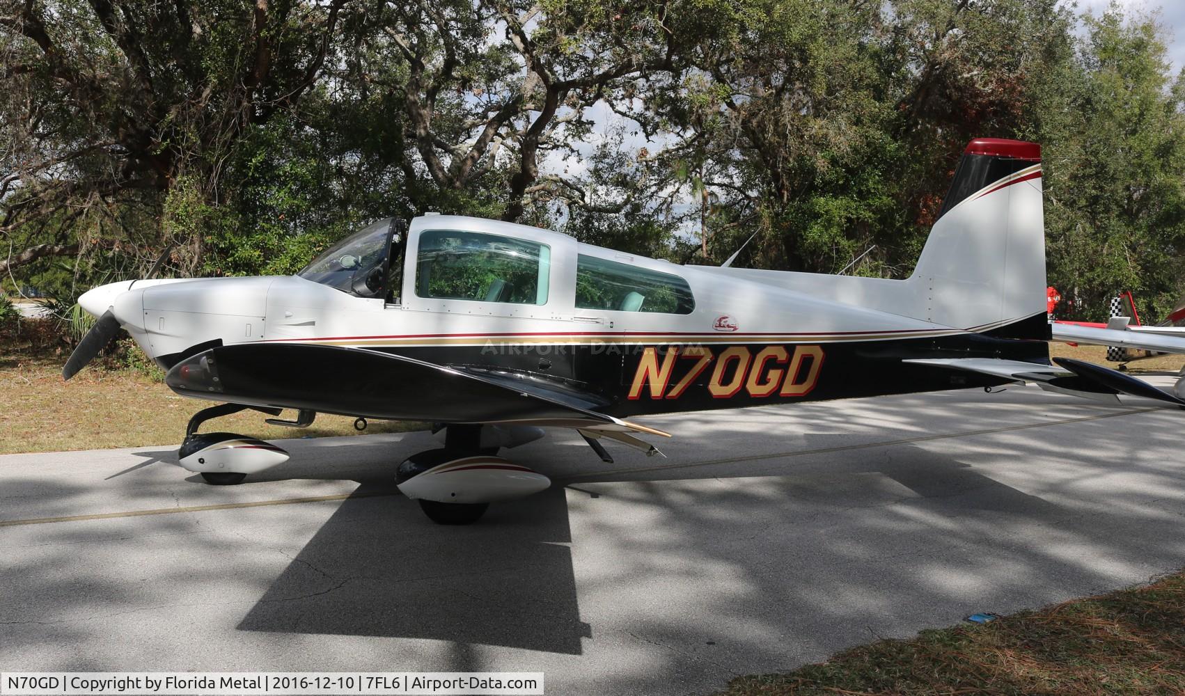 N70GD, 1976 Grumman American AA-5B Tiger C/N AA5B-0338, Grumman AA-5B