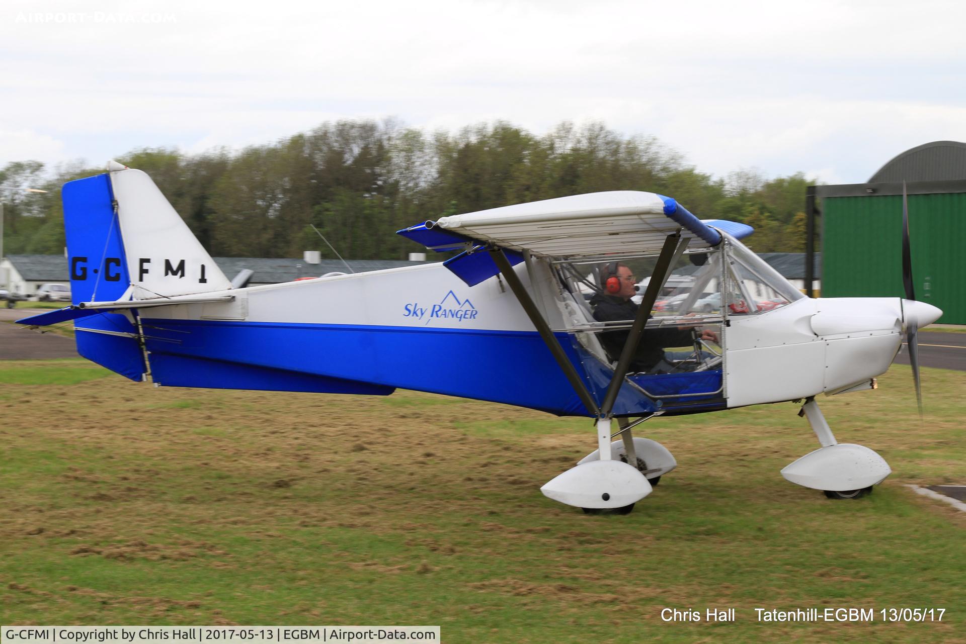 G-CFMI, 2008 Skyranger 912(1) C/N BMAA/HB/580, at the Tatenhill 