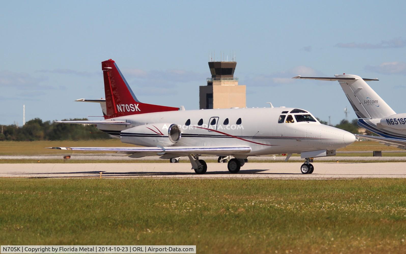 N70SK, 1980 Rockwell International NA-265-65 Sabreliner 65 C/N 465-33, Sabreliner