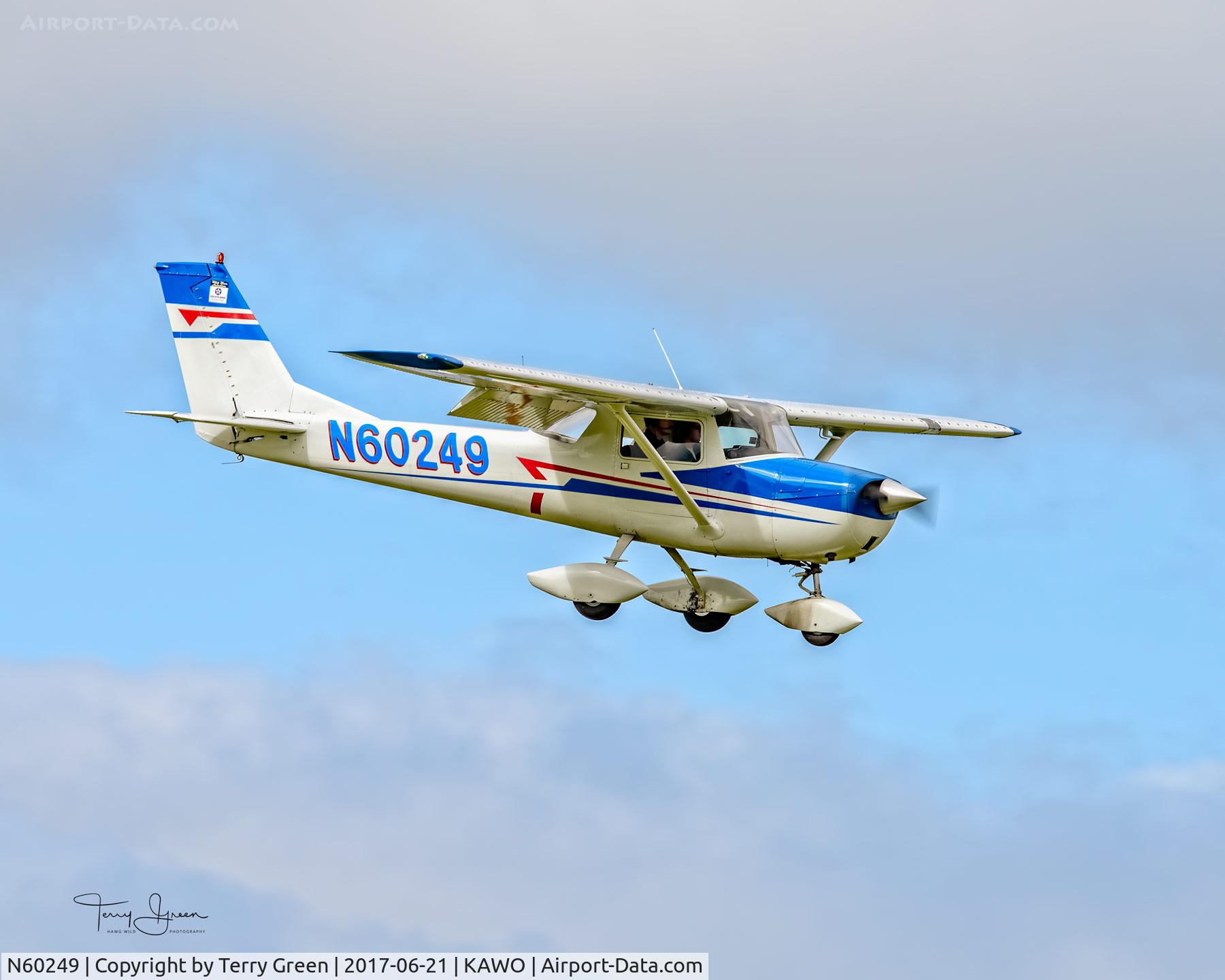 N60249, 1969 Cessna 150J C/N 15070170, KAWO