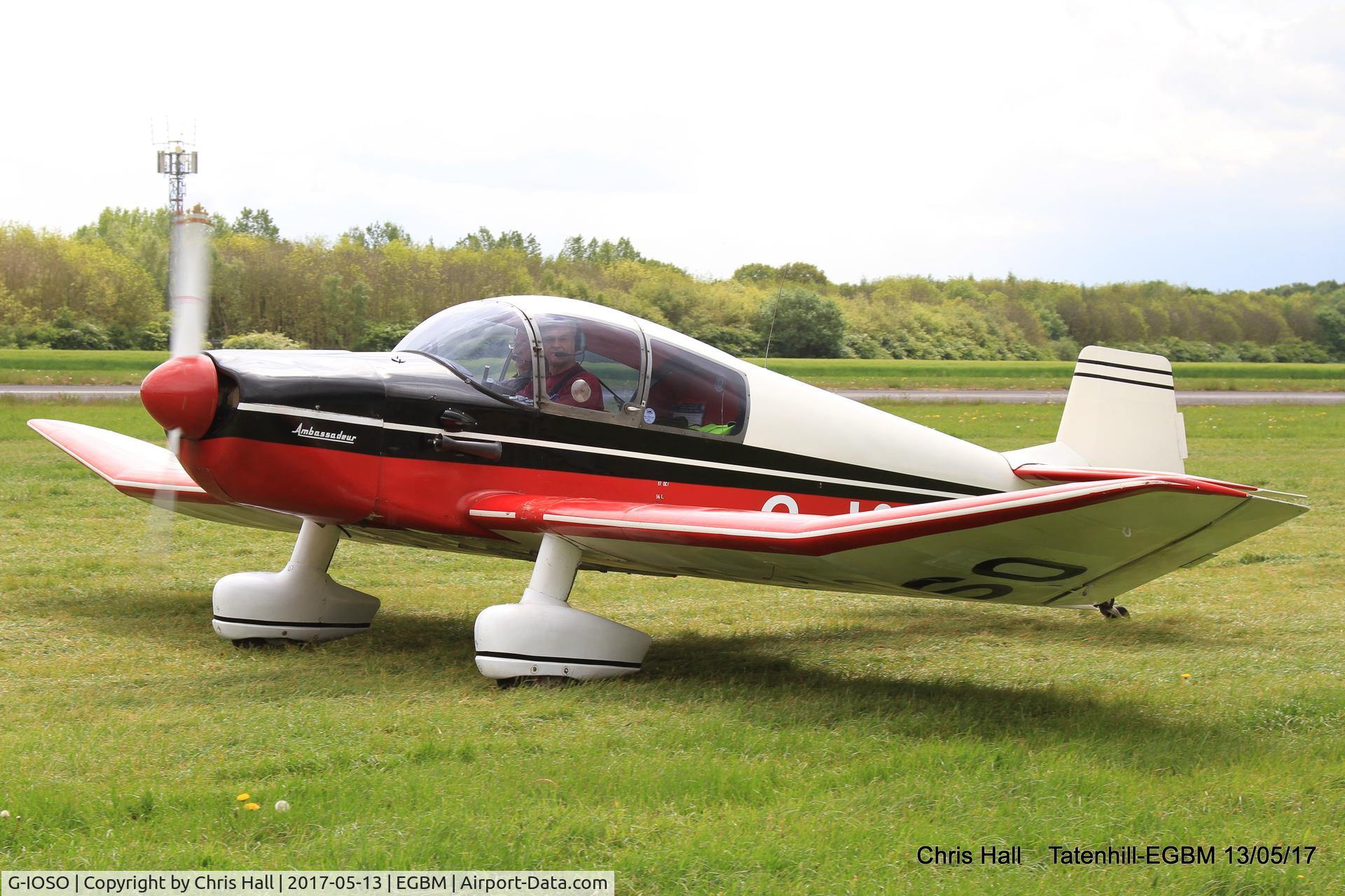 G-IOSO, 1961 CEA Jodel DR.1050 Ambassadeur C/N 46, at the Tatenhill 