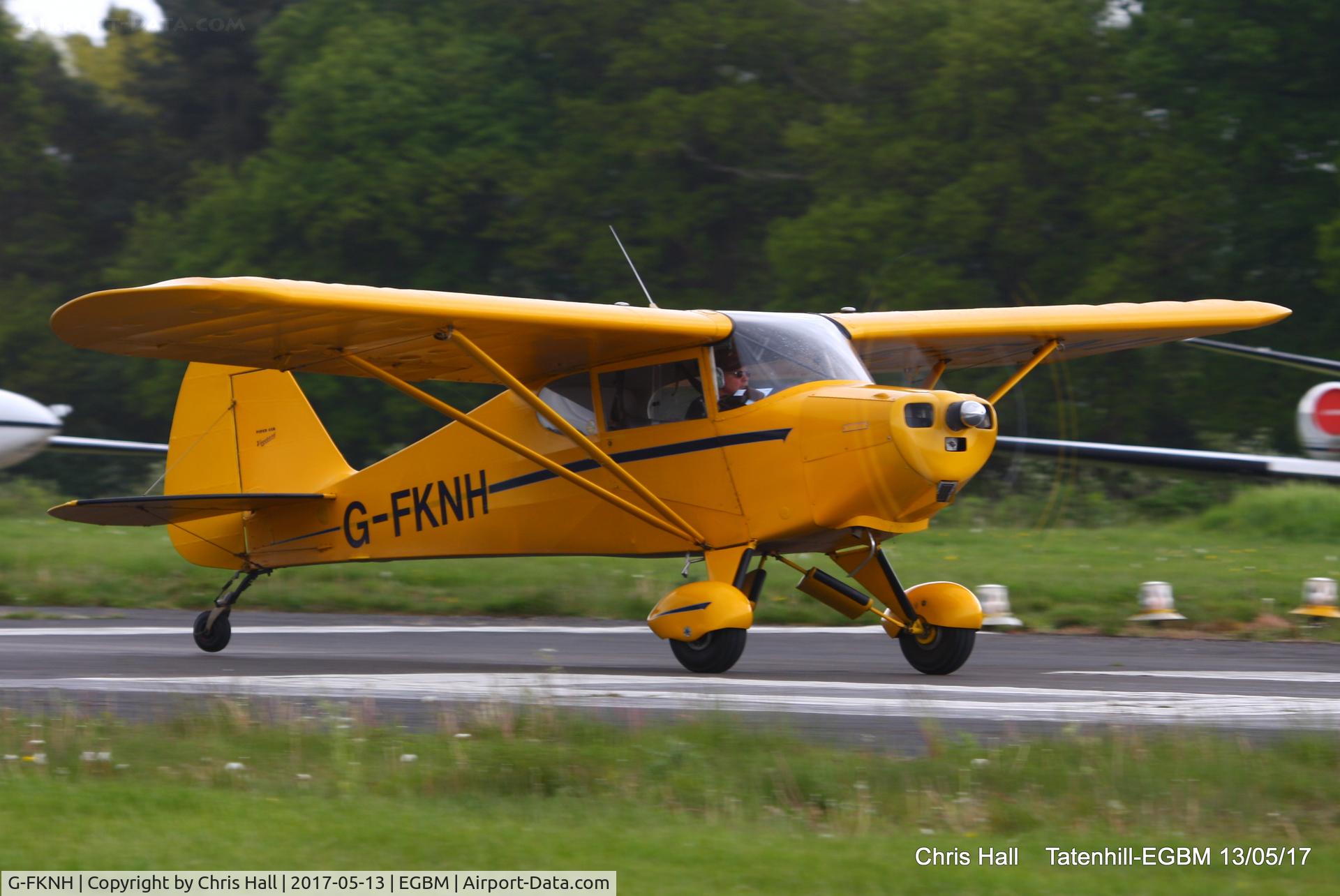 G-FKNH, 1948 Piper PA-15 Vagabond Vagabond C/N 15-291, at the Tatenhill 