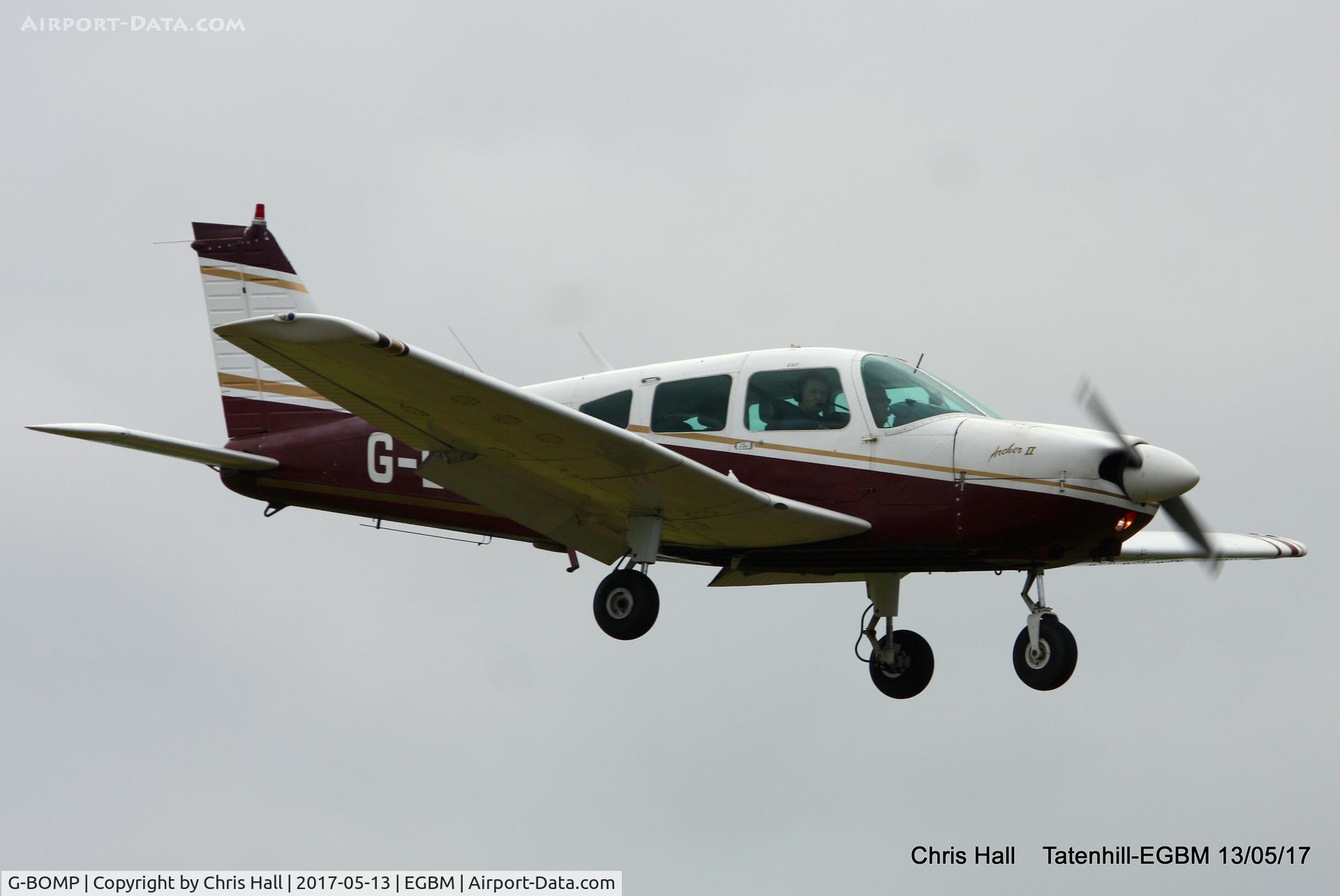 G-BOMP, 1977 Piper PA-28-181 Cherokee Archer II C/N 28-7790249, at the Tatenhill 