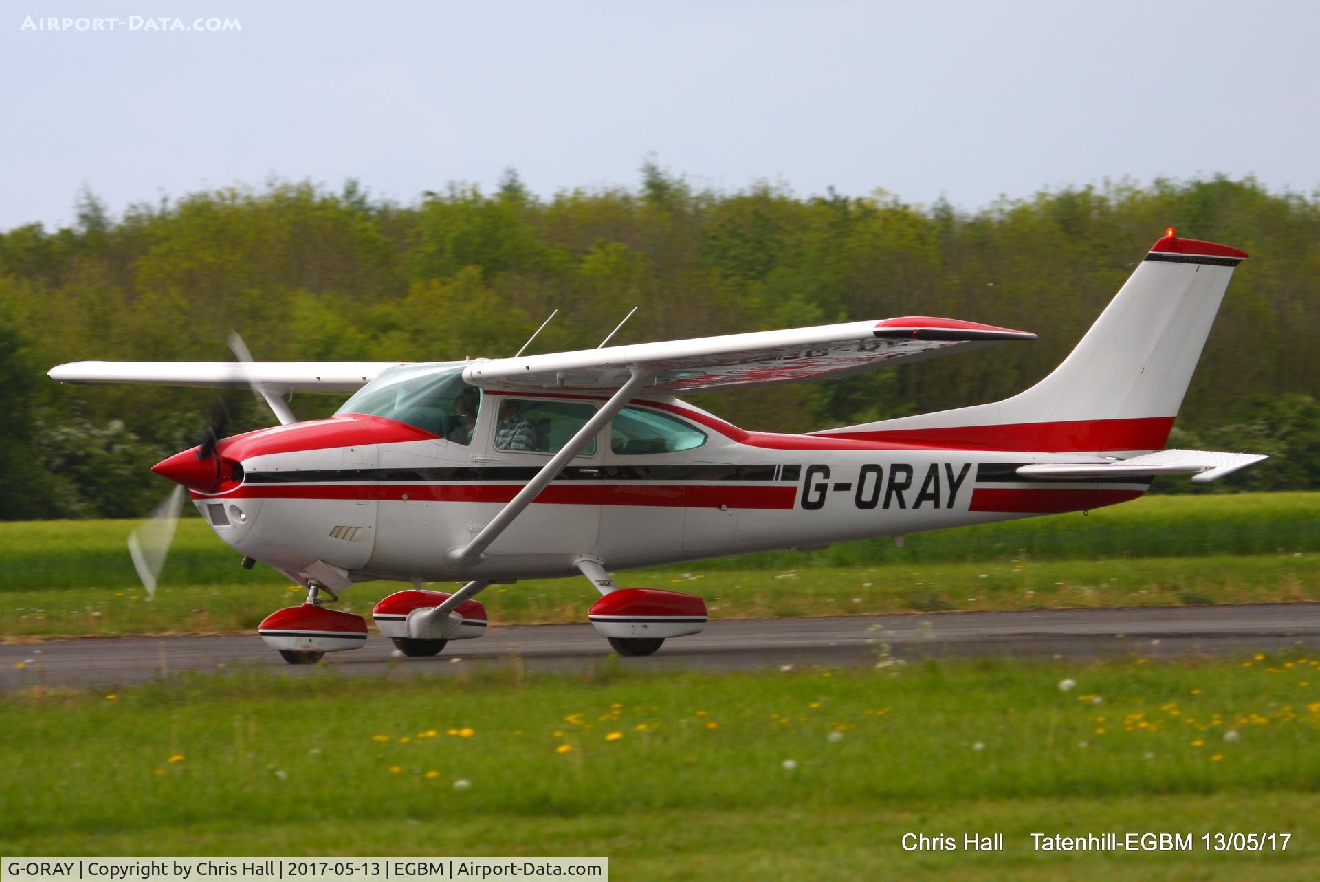 G-ORAY, 1980 Reims F182Q Skylane C/N 0132, at the Tatenhill 
