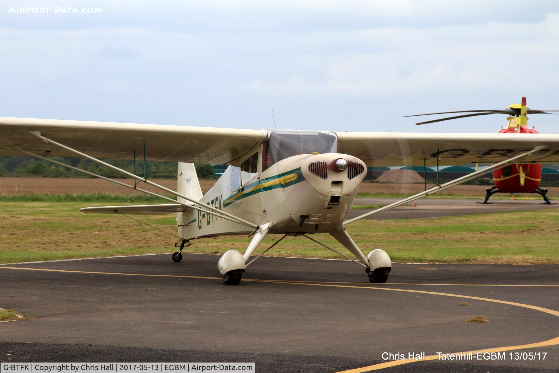 G-BTFK, 1947 Taylorcraft BC-12D Twosome C/N 10540, at the Tatenhill 