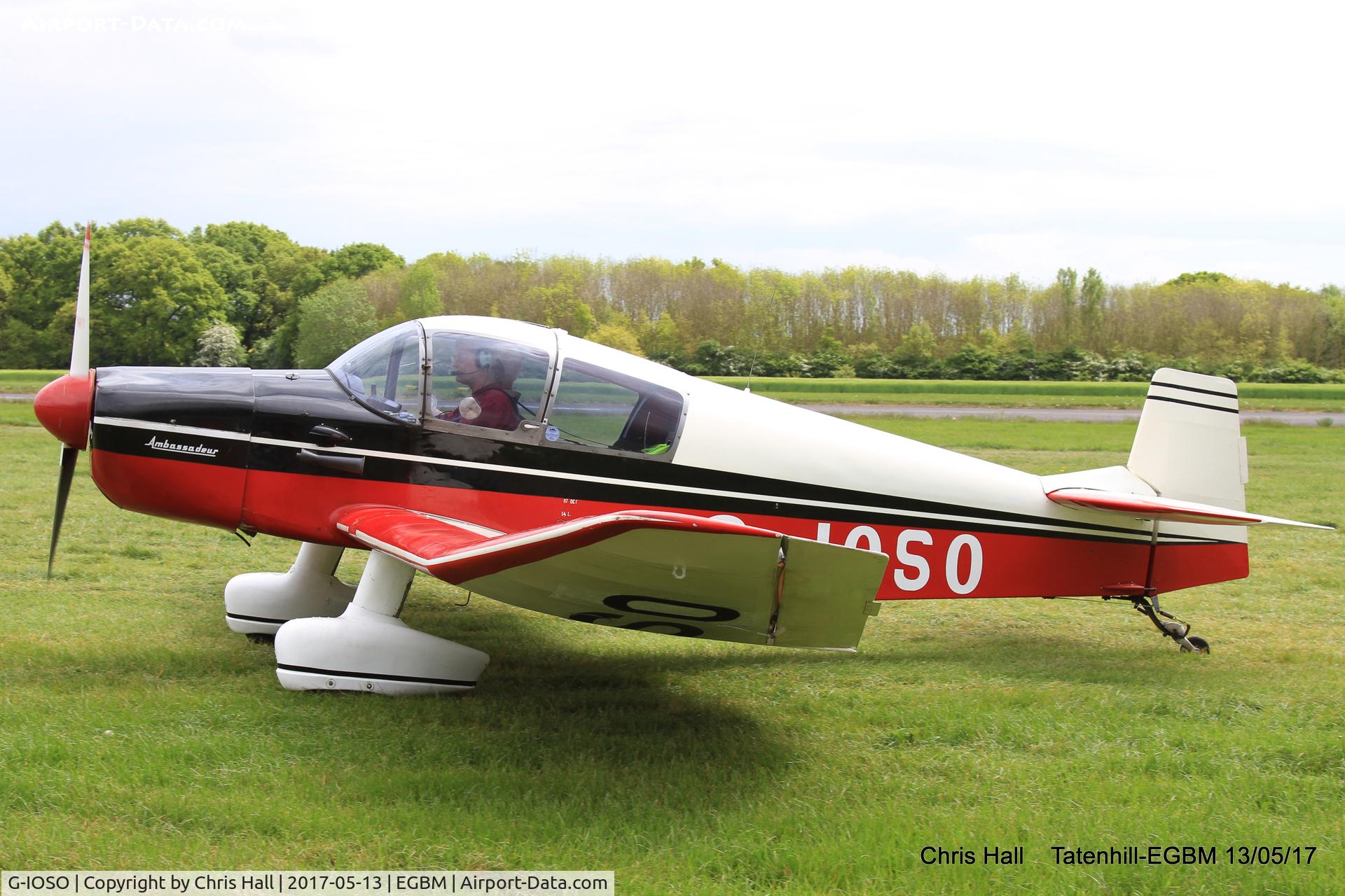 G-IOSO, 1961 CEA Jodel DR.1050 Ambassadeur C/N 46, at the Tatenhill 