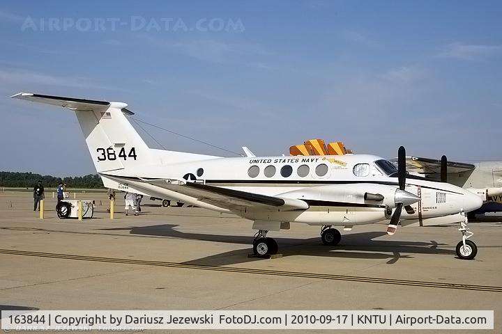 163844, 1987 Beech UC-12M Huron C/N BV-9, UC-12M Huron 163844 from Chambers Field, NAS Norfolk, VA