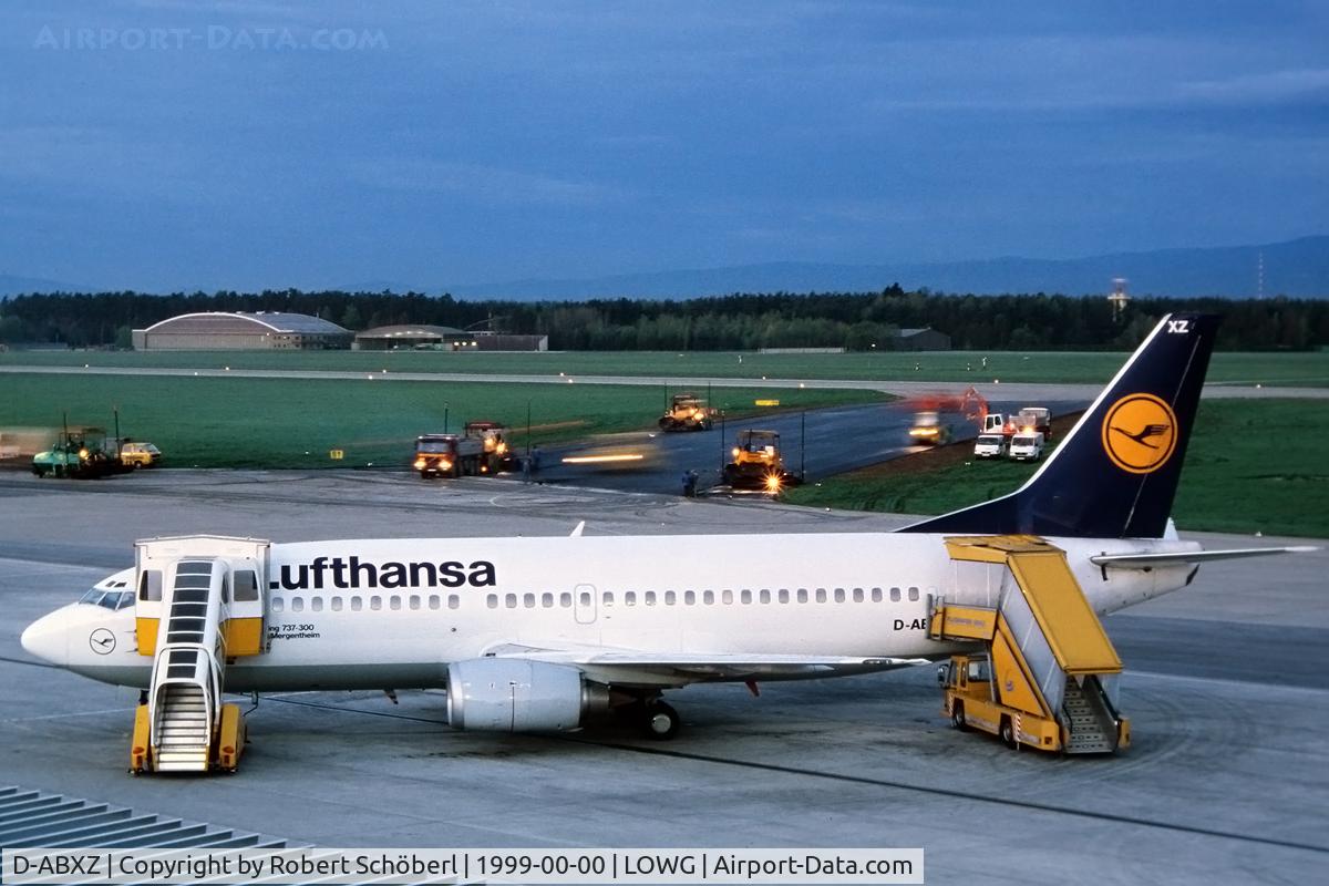 D-ABXZ, 1990 Boeing 737-330 C/N 24564, D-ABXZ @ LOWG