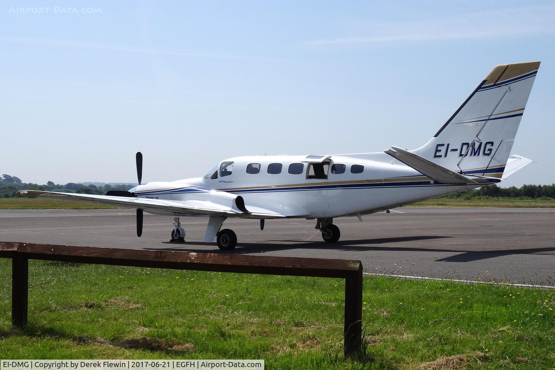 EI-DMG, 1980 Cessna 441 Conquest II C/N 441-0165, Conquest II, Dawn Meats Group Ltd, Waterford based, previously N27214, N140MP, seen parked up.