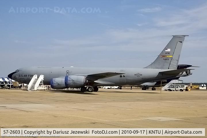 57-2603, 1957 Boeing KC-135R Stratotanker C/N 17739, KC-135R Stratotanker 57-2603 from 452nd AMW 336th ARW, March ARB