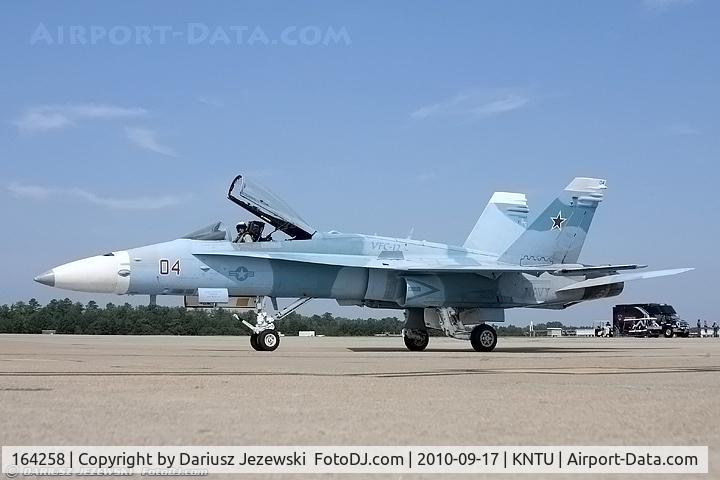 164258, 1991 McDonnell Douglas F/A-18C Hornet C/N 1021/C239, FA-18C Hornet 164258 AF-04 from VFC-12 Fighting Omars NAS Oceana, VA
