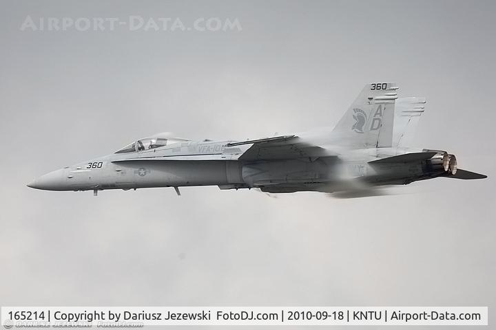 165214, McDonnell Douglas F/A-18C Hornet C/N 1394/C441, FA-18C Hornet 165214 AD-360 from VFA-106 Gladiators NAS Oceana, VA