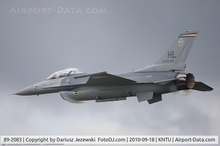 89-2083, General Dynamics F-16C Fighting Falcon C/N 1C-236, F-16CG Fighting Falcon 89-2083 HL from 4th FS 'Fightin' Fuujins' 388th FW Hill AFB, UT