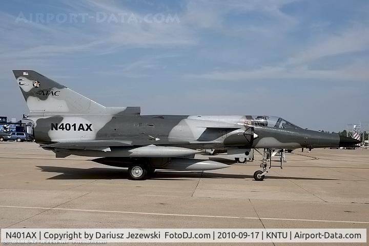 N401AX, 1980 Israel Aircraft Industries Kfir C.2 C/N 136, Israel Aircraft Industries KFIR-C2 ATAC C/N 136, N401AX
