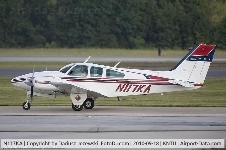 N117KA, 1972 Beech E-55 Baron C/N TE-852, Beech E-55 Baron, c/n TE-852