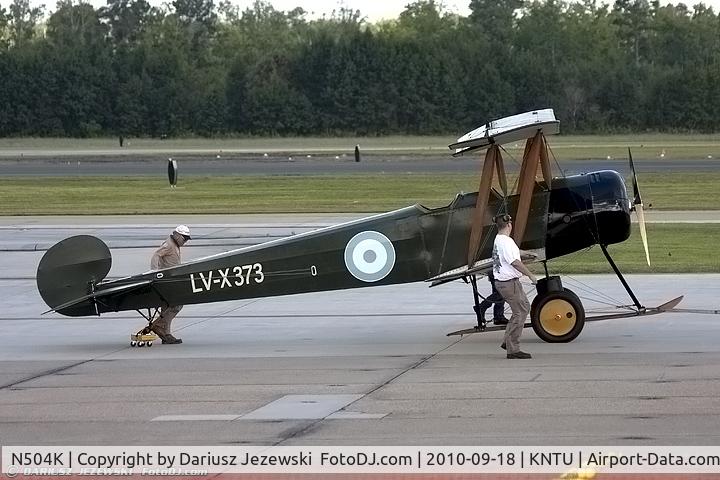 N504K, Avro 504K C/N PSA-001, Avro 504K