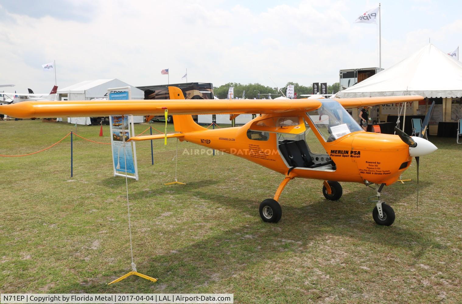 N71EP, 2015 Aeromarine Consulting Inc E-Plane C/N 15EP001, E-Plane