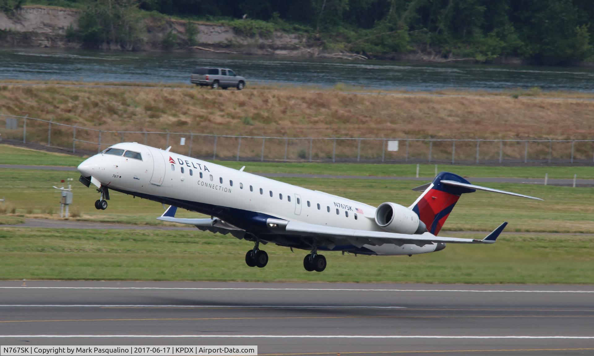N767SK, 2005 Bombardier CRJ-702 (CL-600-2C10) Regional Jet C/N 10233, CL-600-2C10