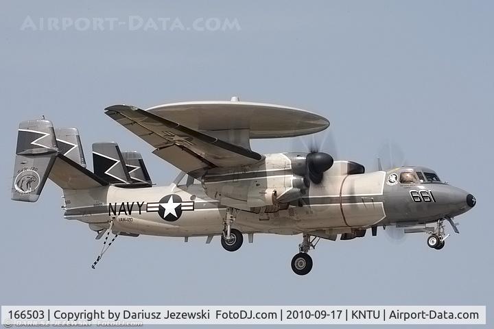 166503, Grumman E-2C Hawkeye 2000 (G-123) C/N Not found 166503, E-2C Hawkeye 166503 661 from VAW-120 Greyhawks NAS Norfolk, VA