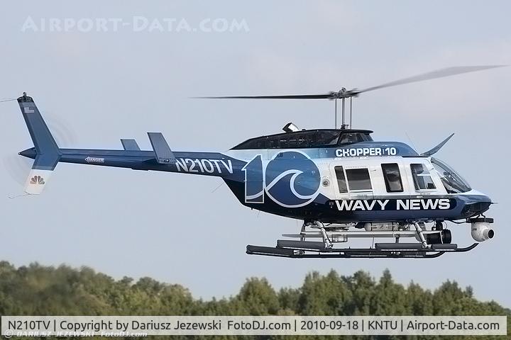 N210TV, 1988 Bell 206L-3 LongRanger III C/N 51267, Bell 206L-3 Long Ranger Chopper 10 Wavy News CN 51267, N210TV