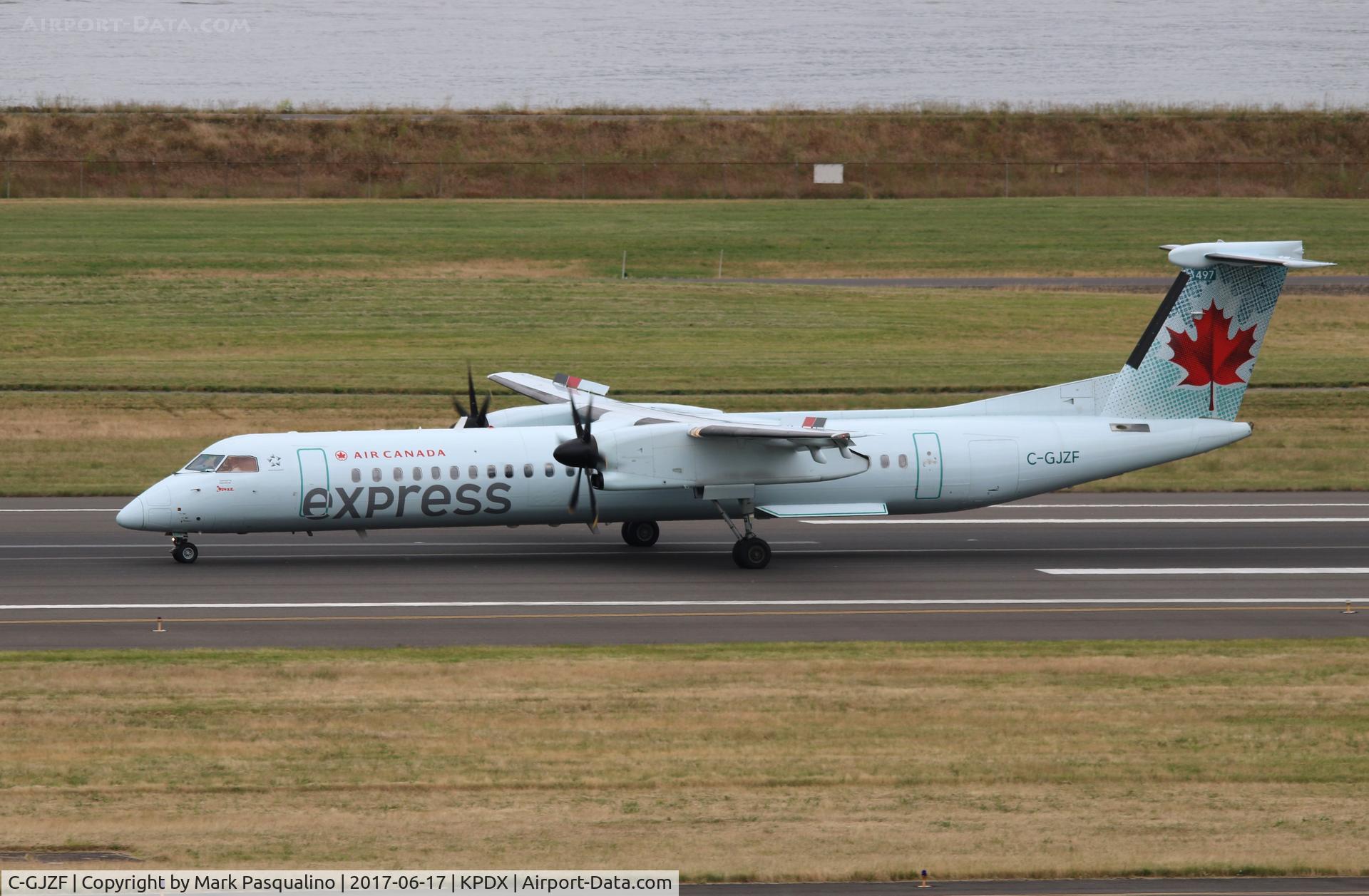 C-GJZF, 2008 Bombardier DHC-8-402 Dash 8 C/N 4186, DHC-8-402