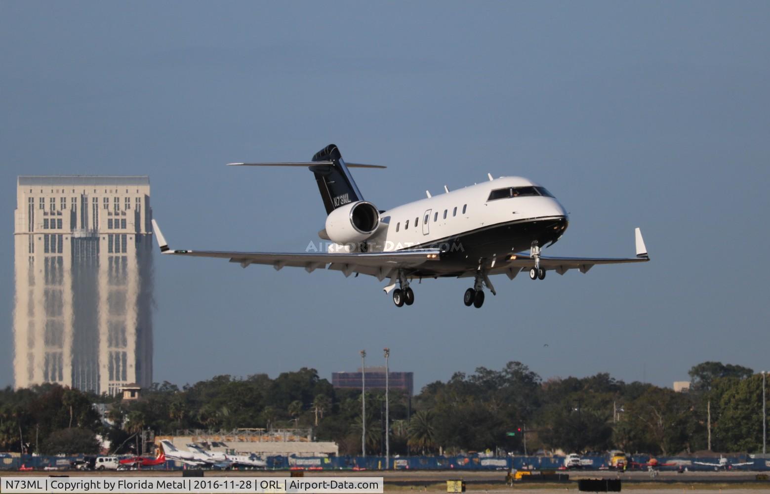 N73ML, 1992 Canadair Challenger 601-3A (CL-600-2B16) C/N 5119, Challenger 601