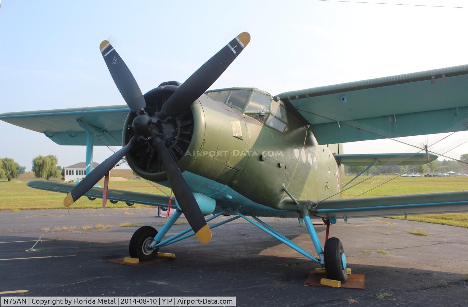 N75AN, PZL-Mielec AN-2 C/N 1G21141, Antonov 2
