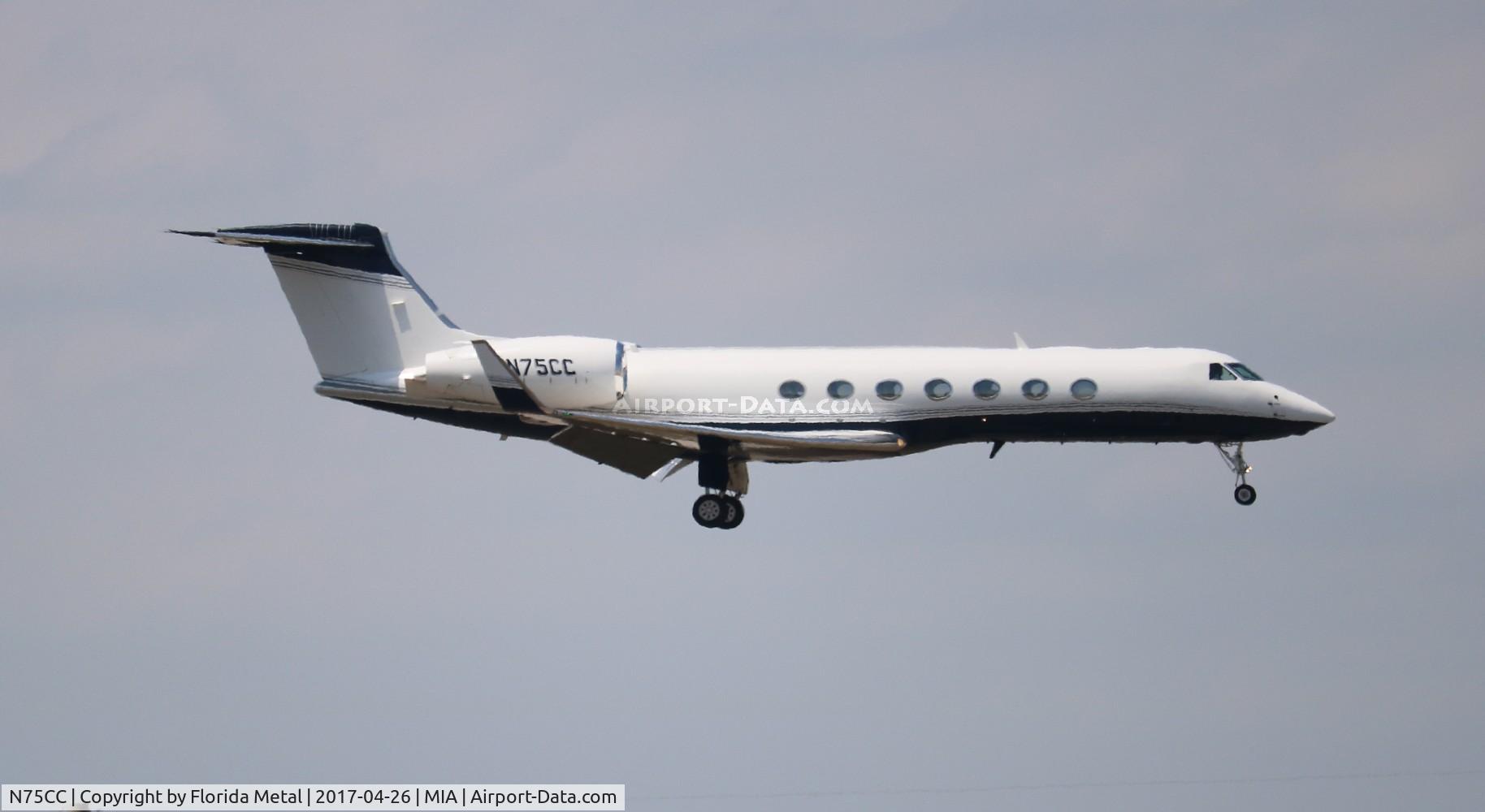 N75CC, 2005 Gulfstream Aerospace GV-SP (G550) C/N 5065, Gulfstream 550