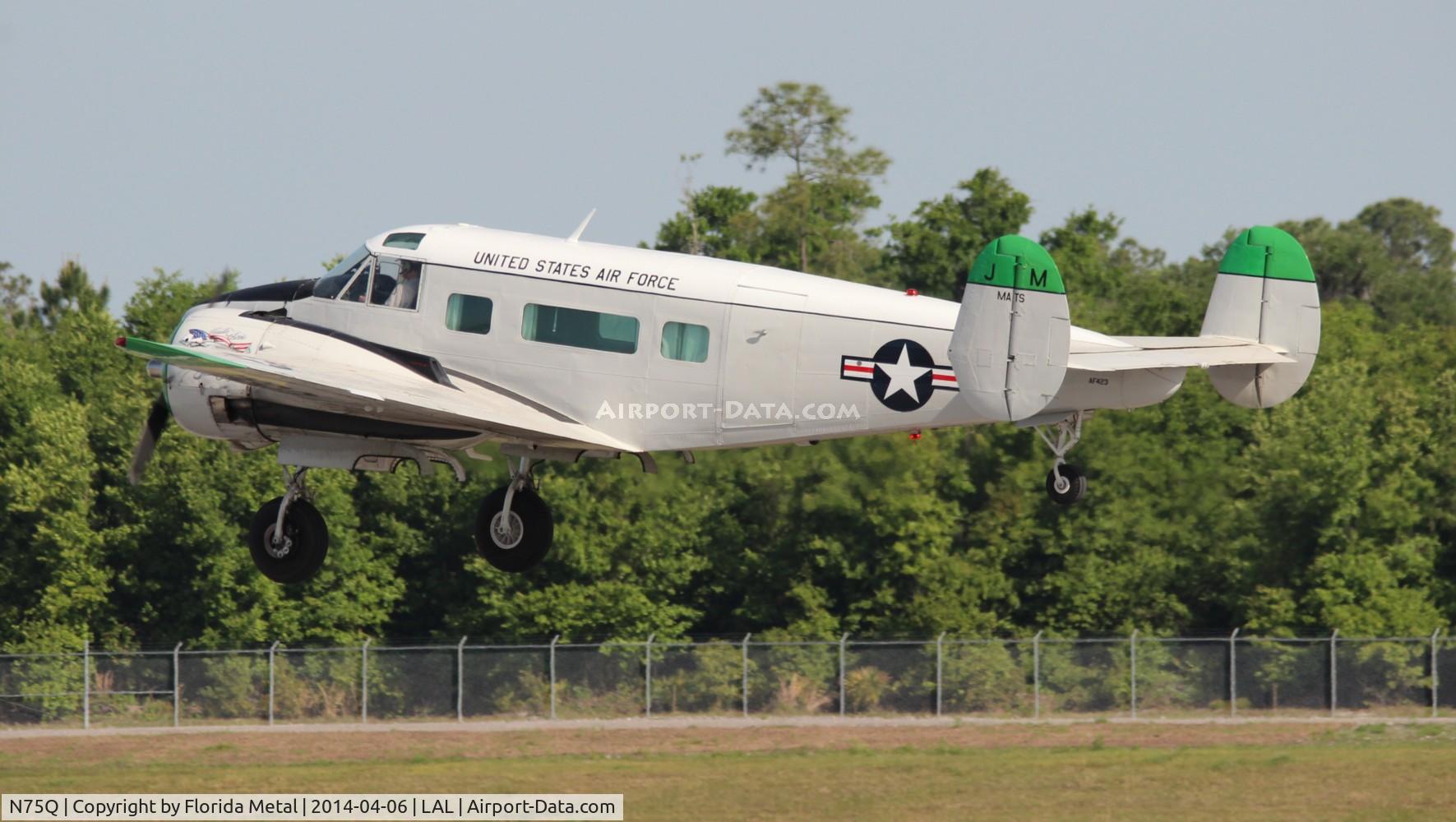 N75Q, 1951 Beech C-45G Expeditor (AT-11) C/N 4009/AF-423, C-45G