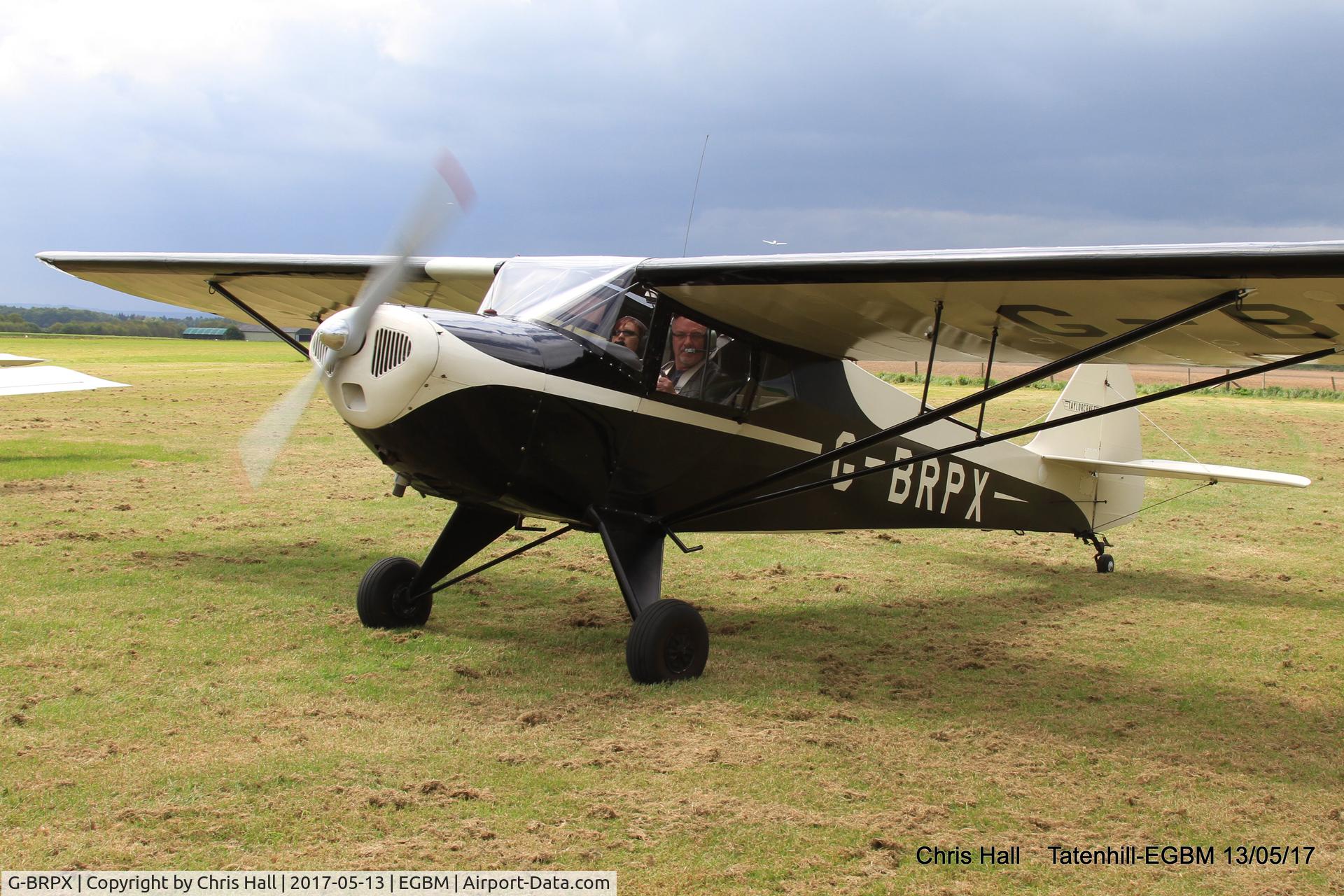 G-BRPX, 1945 Taylorcraft BC-12D Twosome C/N 6462, at the Tatenhill 