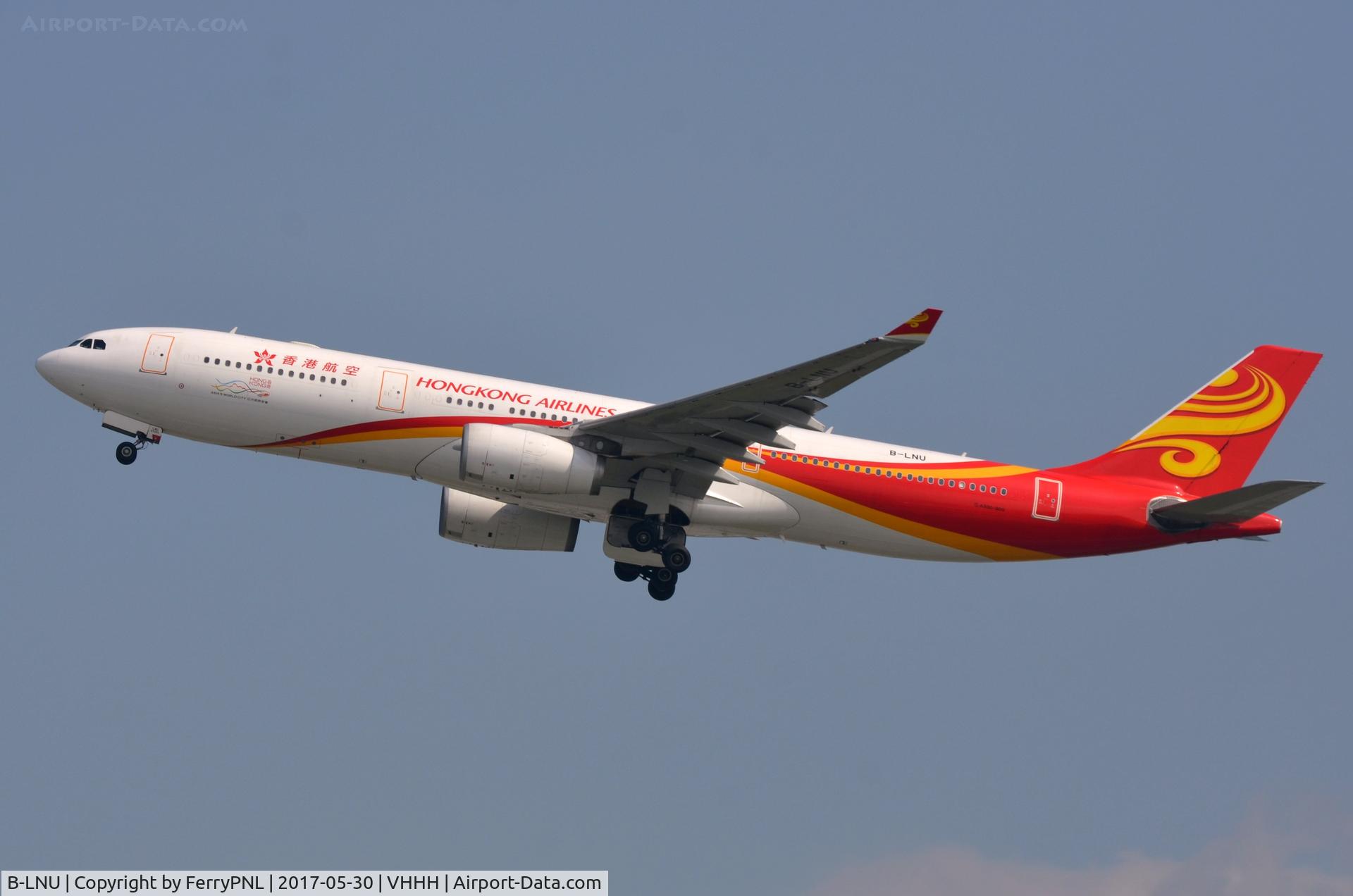 B-LNU, 2010 Airbus A330-343X C/N 1124, Former SQ (9V-STN) A333 now operating for Hong Kong Airlines.
