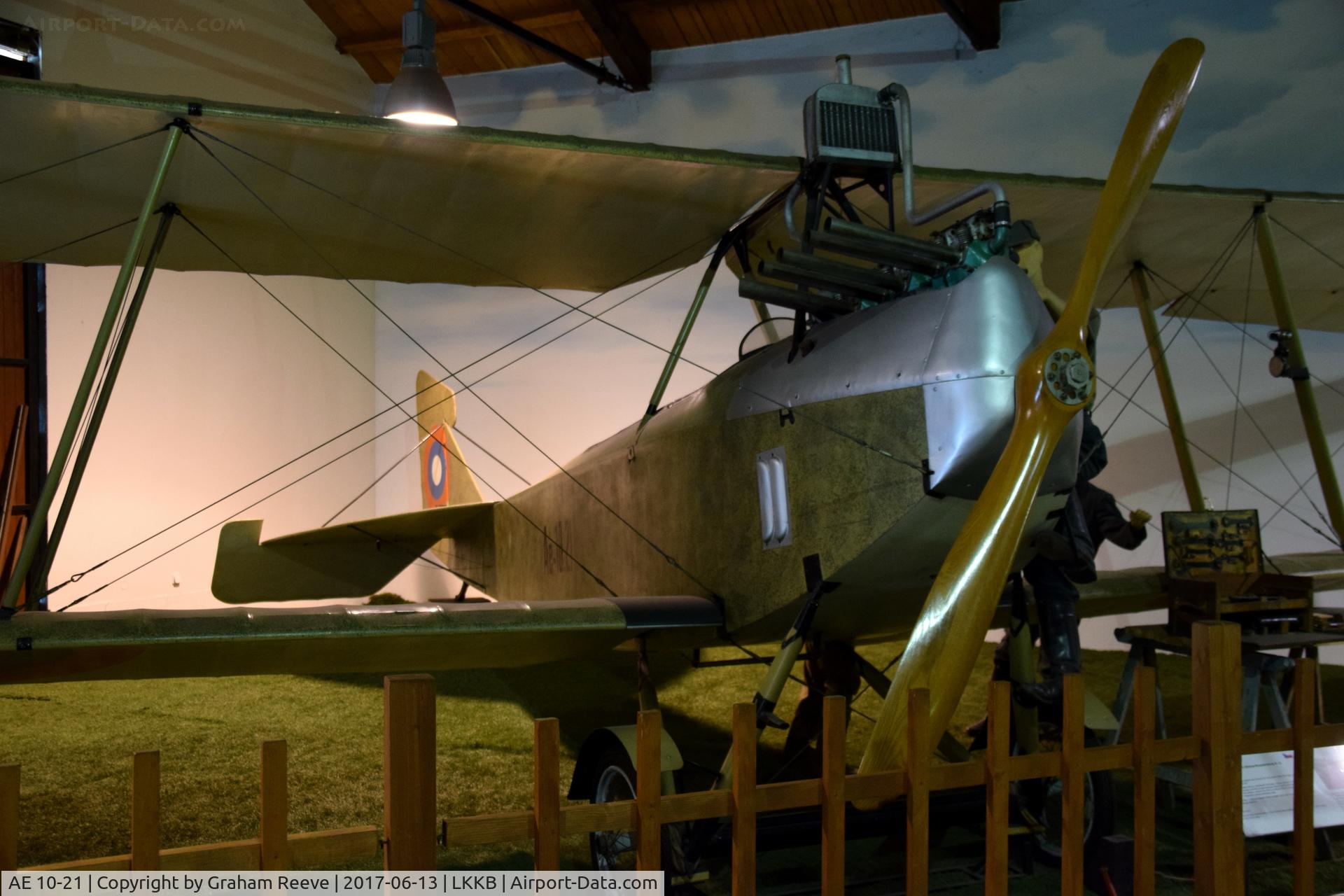 AE 10-21, Aero Ae.10 C/N 21, On display at 