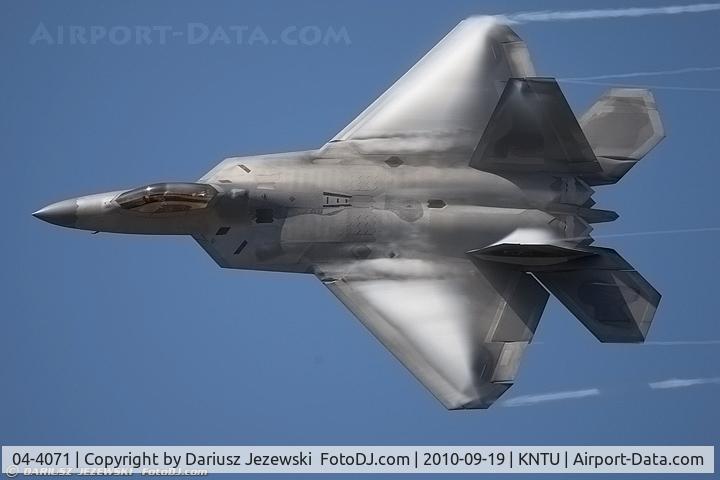 04-4071, 2004 Lockheed Martin F-22A Raptor C/N 4071, F-22 Raptor 04-4071 FF from 94th FS Hat in the Ring 1st FW Langley AFB, VA