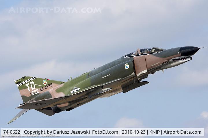 74-0622, McDonnell Douglas QF-4E Phantom II C/N 4813, QF-4E Phantom 74-0622 TD from 82nd ATRS Holloman AFB, NM