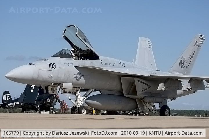 166779, 2006 Boeing F/A-18E Super Hornet C/N E125, FA-18E Super Hornet 166779 AJ-103 from VFA-31 Tomcatters NAS Oceana, VA