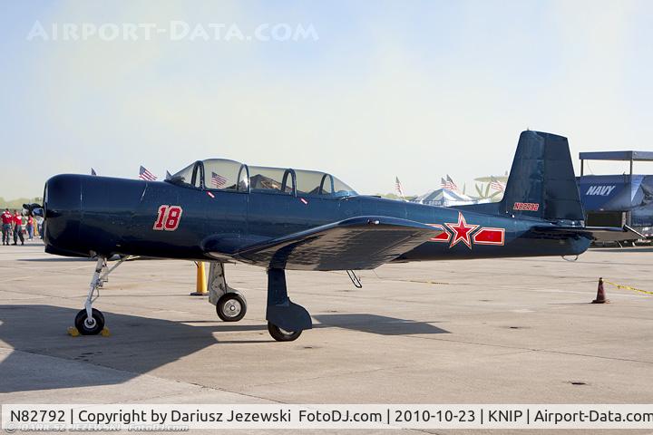 N82792, 1976 Nanchang CJ-6A C/N 2932018, Nanchang China CJ-6A CN 2932018, N82792
