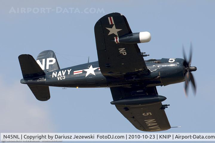 N45NL, 1951 Vought F4U-5NL Corsair C/N 124692, Chance Vought F4U-5NL Corsair CN 124692C, NX45NL