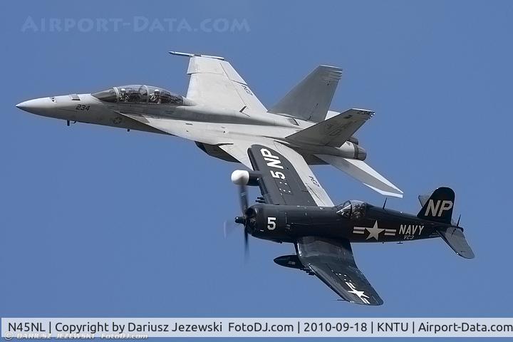N45NL, 1951 Vought F4U-5NL Corsair C/N 124692, Chance Vought F4U-5NL Corsair CN 124692C, NX45NL